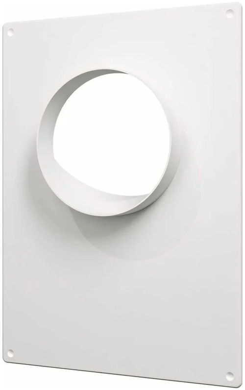 Площадка торцевая пластиковая 185х254мм, фланец d125 Эра