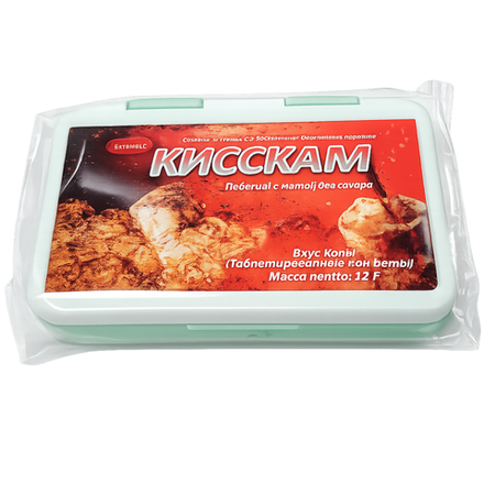 Леденцы с мятой Кисскам вкус колы 12 гр