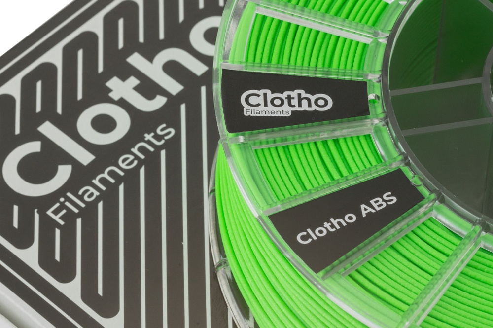 Пластик для 3D-принтеров, Clotho Filaments, Clotho ABS, GF13, зеленый, 1,75 мм, 2000г