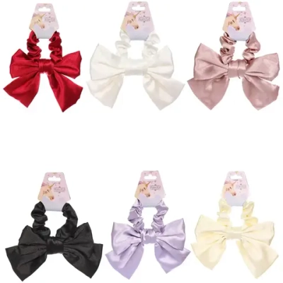 Резинка для волос «ПЕРСЕЯ», классика, микс 6 цветов, d-8,5см (подвес Кокетка Единорог)