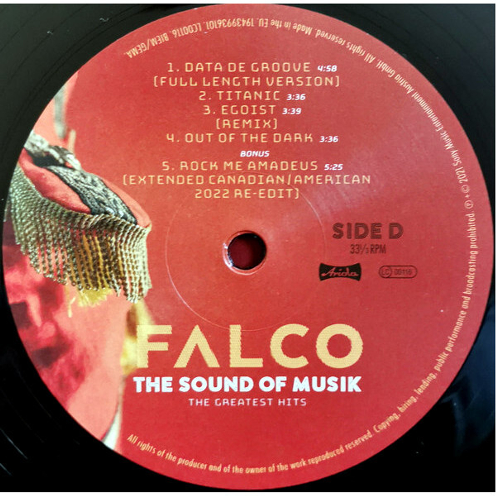 Falco / The Sound Of Musik - The Greatest Hits (2LP)