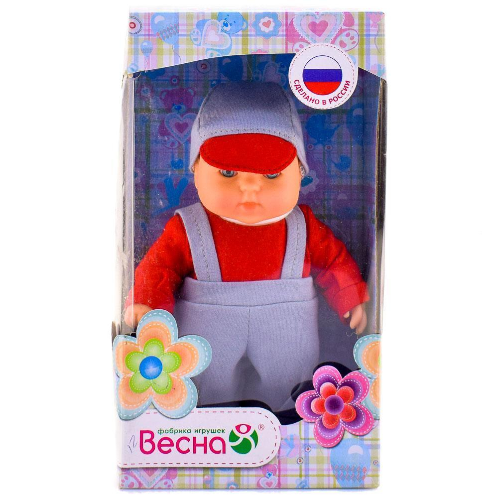 Пупс Карапуз Весна 8 мальчик нов. коробка 20см. (Весна)