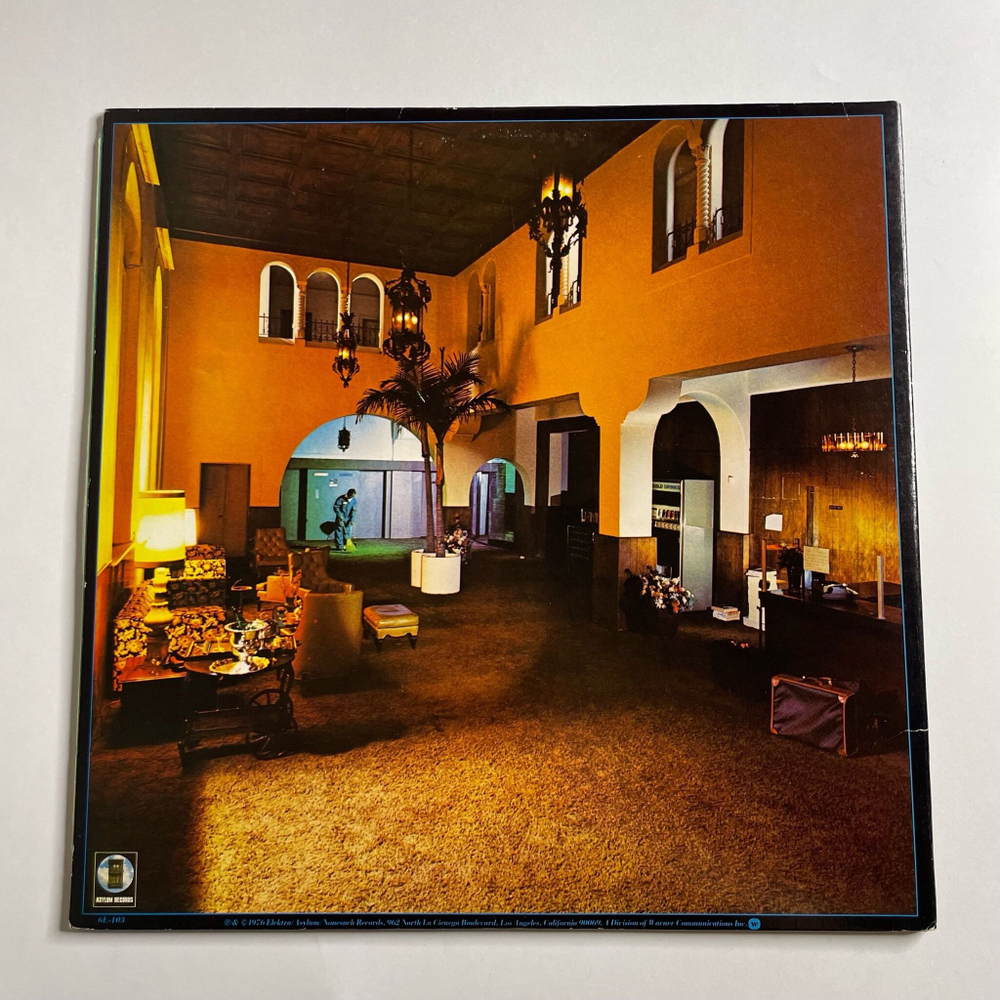 Винтажная виниловая пластинка LP Eagles Hotel California (USA 1977)