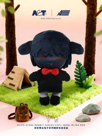 Фигурка Alien Stage Rabbit Series Vinyl Plush Blind Box 1 шт / Случайная фигурка по мотивам музыкального веб-сериала Алиен Стейдж