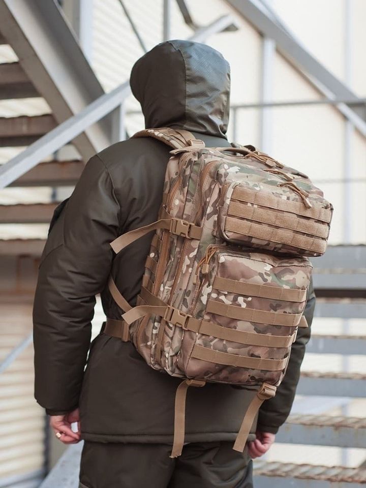 Рюкзак тактический 40л CH-7013 (мультикам)