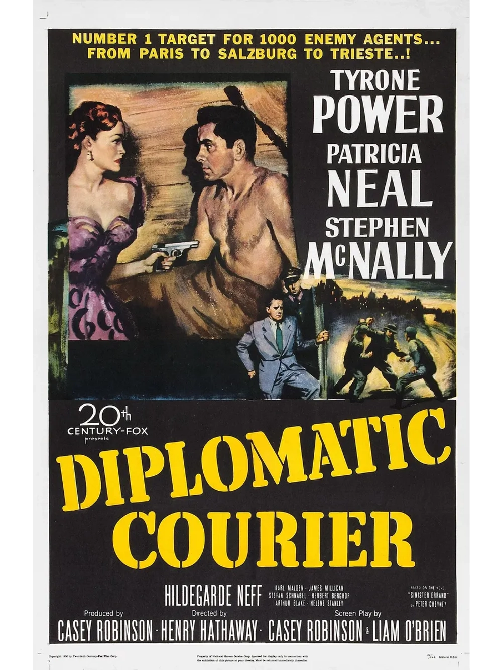 Дипкурьер (1952) (DVD-R)