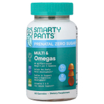 SmartyPants, Prenatal Zero Sugar, мультивитамины и омега-кислоты, со вкусом лимона, 90 жевательных таблеток