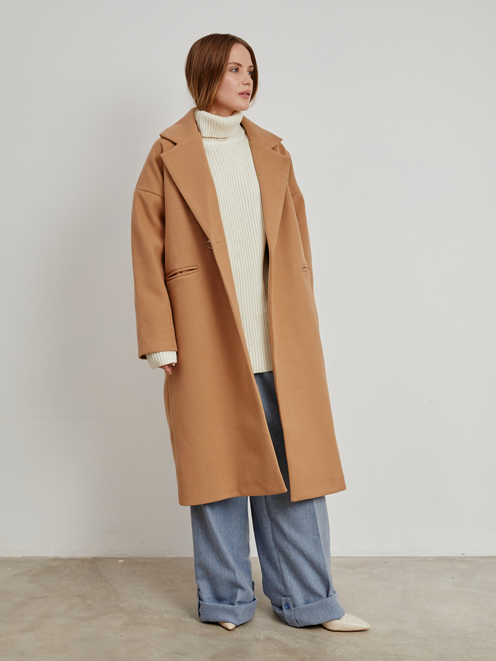 Пальто Sona Beige