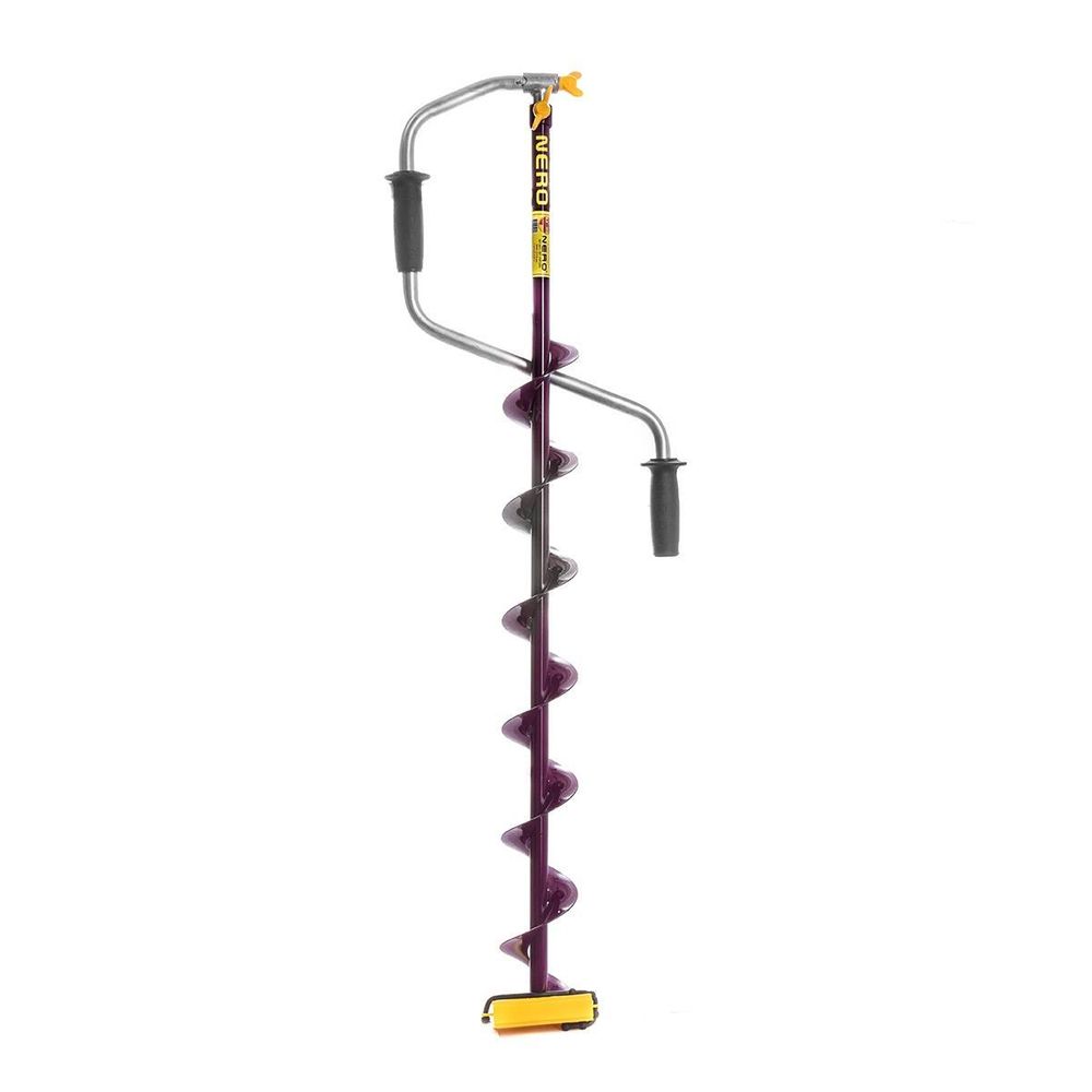 Ледобур NERO-SPORT-110T, телескопический, правое вращение