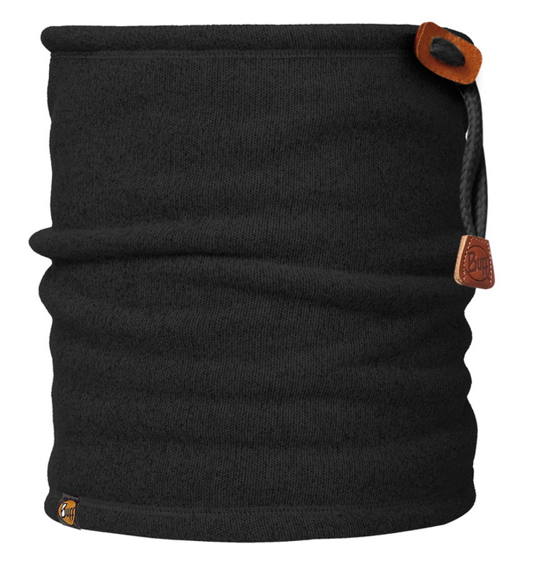 Теплый шарф-труба флисовый Buff Black Фото 1