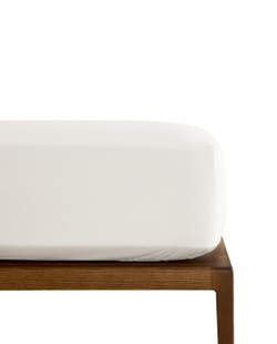 Простыня на резинке Zara Home перкаль, хлопок 100%, однотонный, 0030/095