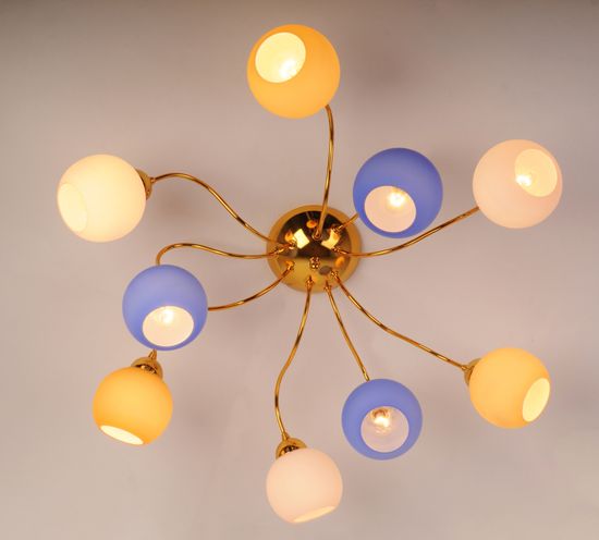 Подвесная люстра Doge Luce 350PL9GO-MIX