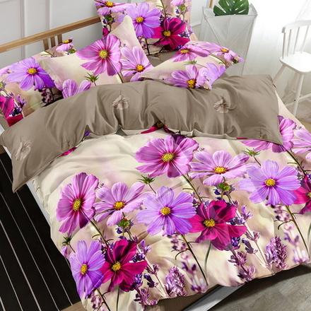 Комплект постельного белья "П37. 1468", поплин, 100% хлопок, Россия.