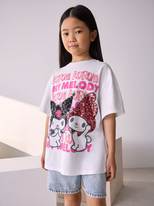 Футболка для девочки Next AG5-850, Белый