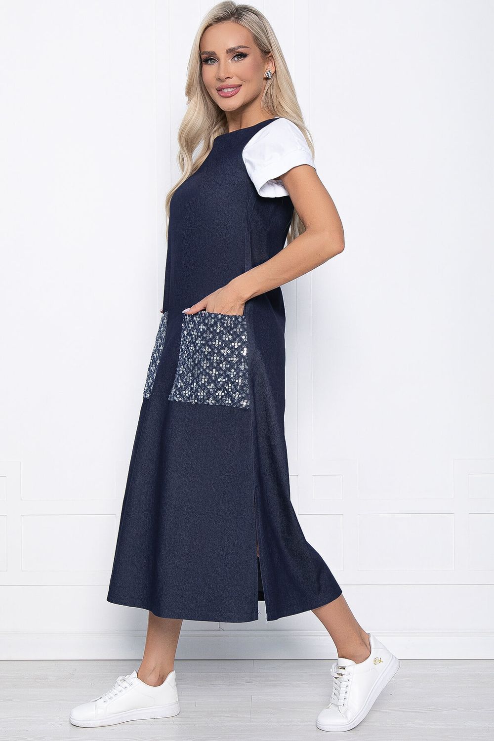 Сарафан Луна (джинс) П11041 LT Collection