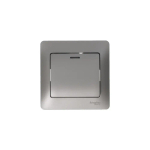 GLOSSA 1-клавишный ПЕРЕКЛЮЧАТЕЛЬ с подсветкой, сх.6а, 10AX, механизм, ПЛАТИНА