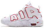 Кроссовки Nike Air More Uptempo White Varsity Red Outline" (Женская размерная сетка)
