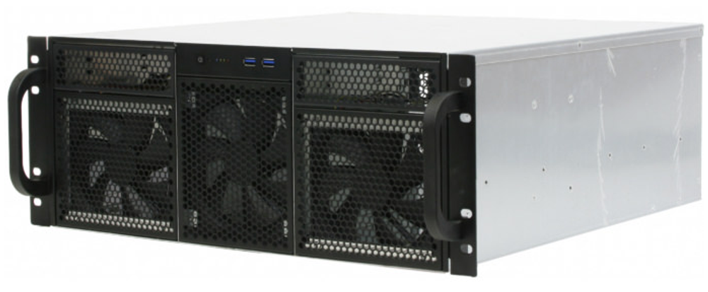 Корпус серверный 4U Procase RE411-D2H14-A-45-F