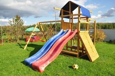 Детская деревянная площадка для дачи «Мадрид 31»