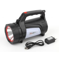 Светодиодный фонарь АРМИЯ РОССИИ PA-702 Шмель прожекторный аккумуляторный красный маяк боковой свет powerpank