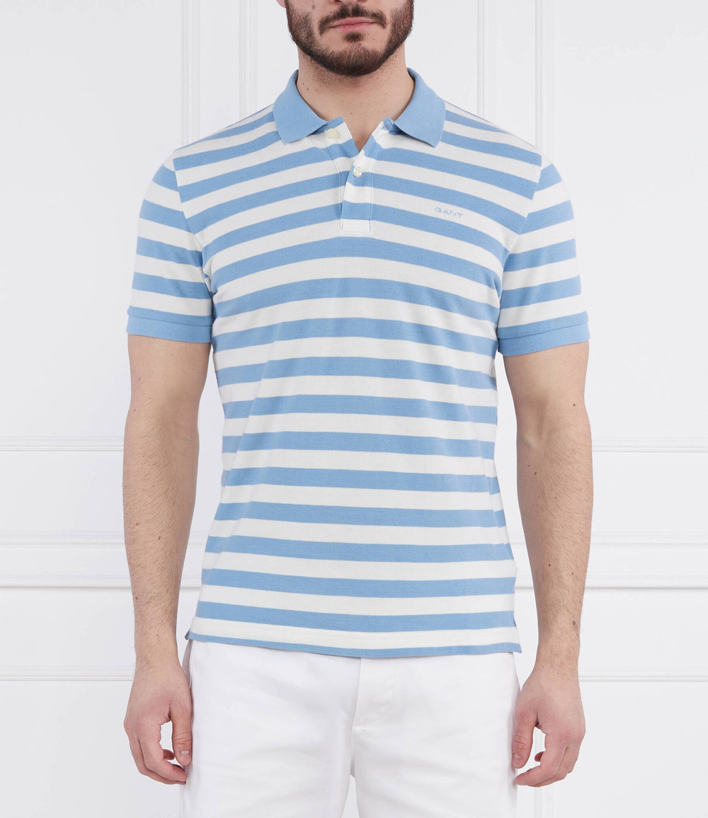 Поло Gant - голубой(2062018)