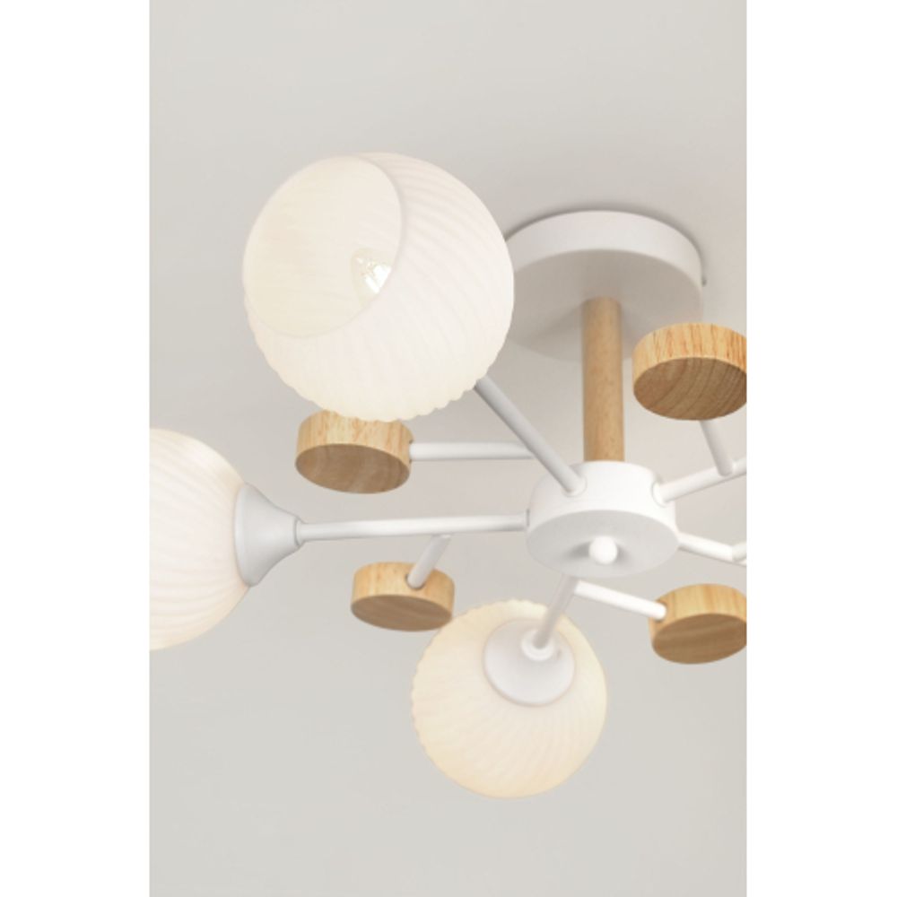 Люстра Rivoli Chiara 9180-305 5 х Е27 60 Вт модерн | Rivoli