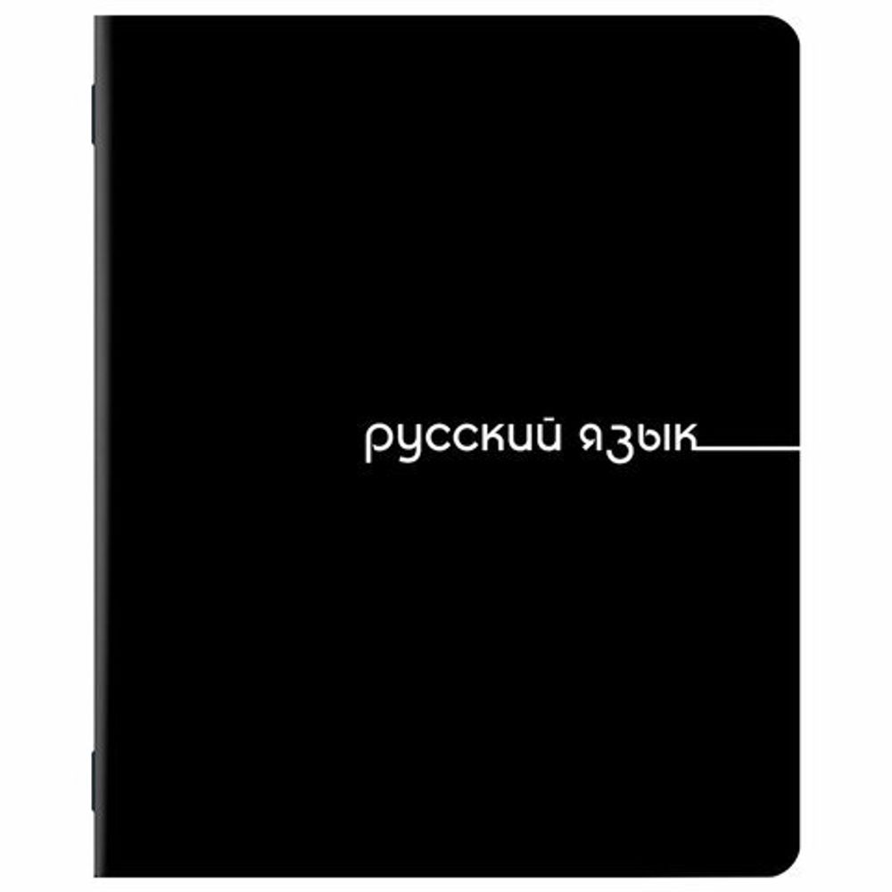 Тетради предметные, КОМПЛЕКТ 12 ПРЕДМЕТОВ, 48 л., обложка картон, BRAUBERG "BLACK", 405164