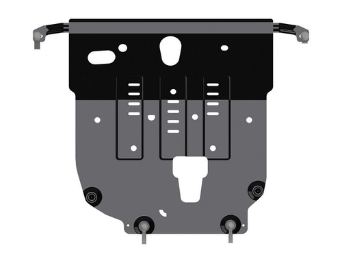 Защита картера и КПП Sheriff для Hyundai Solaris II (HCR) 2017- арт.11.4965