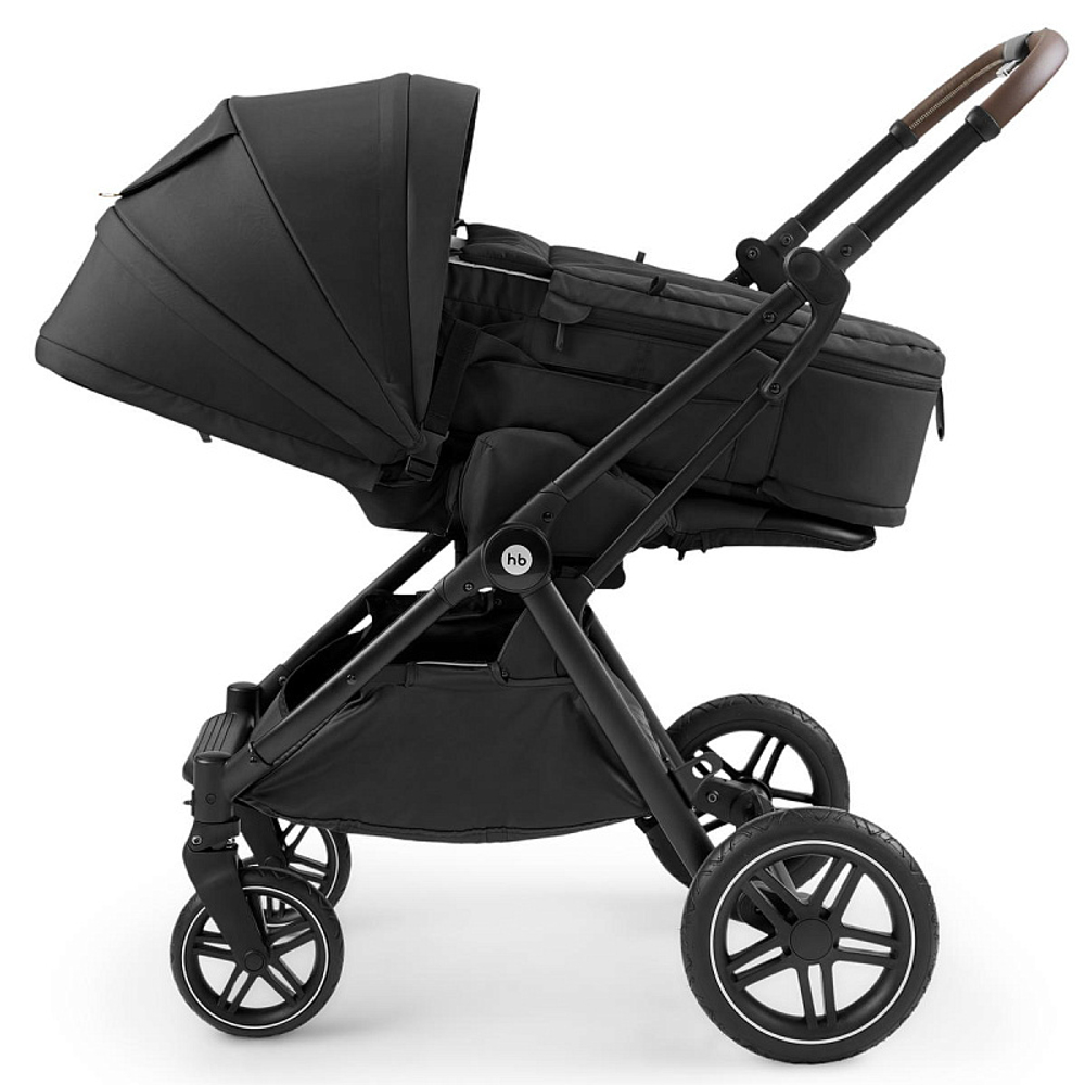 Детская прогулочная коляска Happy Baby Luna 360 black