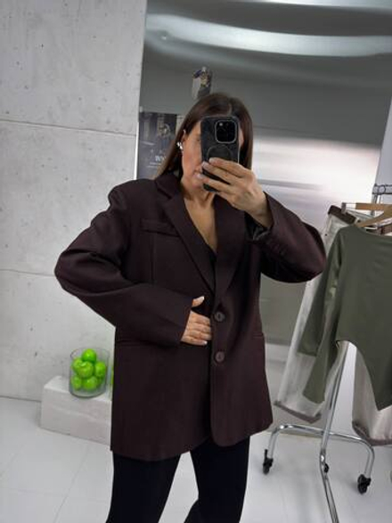 Блейзер женский арт. 1106 цвет "шоколадный"