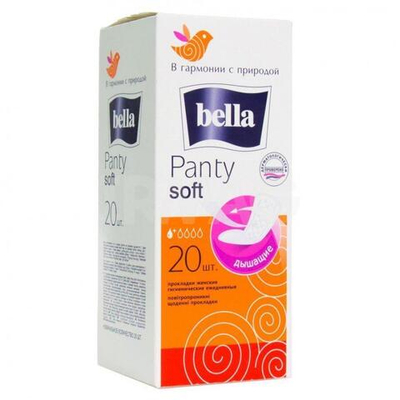 BELLA Прокладки ежедн.Panty soft 20 шт.