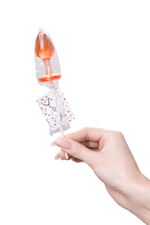 Леденец Sosuчki Анальная втулка малая оранжевый 30 г