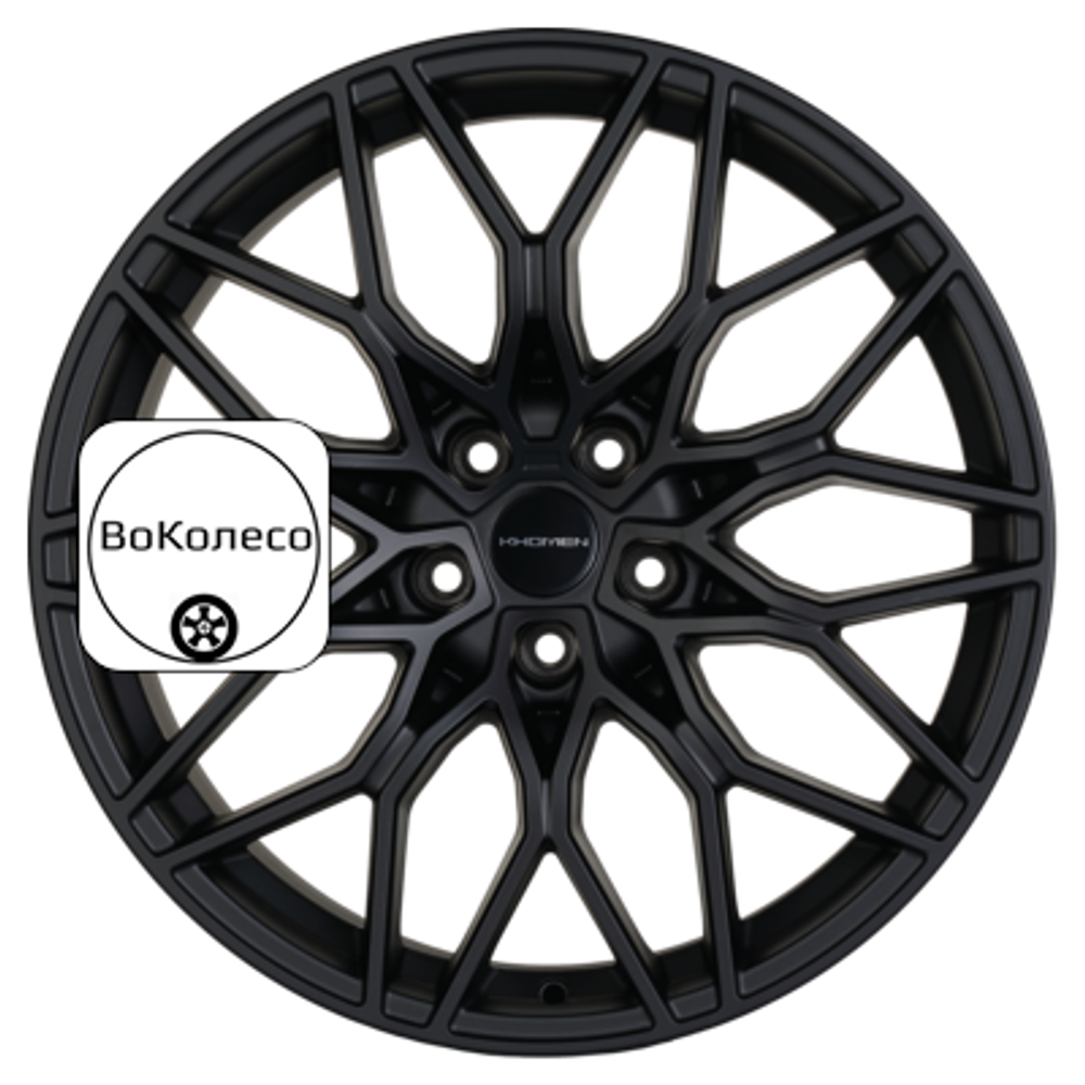 8,5x19/5x108 ET48 D60,1 KHW1902 (Chery Tiggo 8/8 Pro) Black matt Khomen Wheels