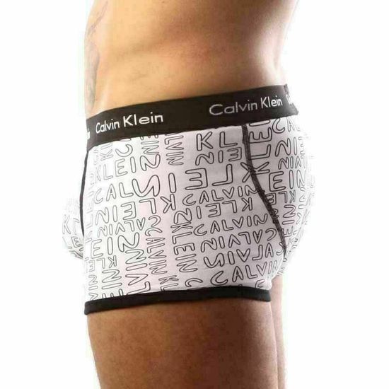 Мужские трусы боксеры Calvin Klein 365 print Black CK