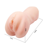 Телесный мастурбатор-вагина Rocket Pussy Lea с вибрацией (Цвет: телесный)