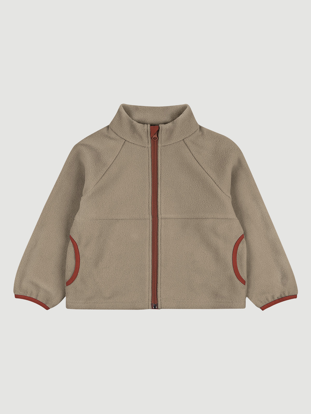 Флисовая куртка на молнии Mjölk Кофе с молоком