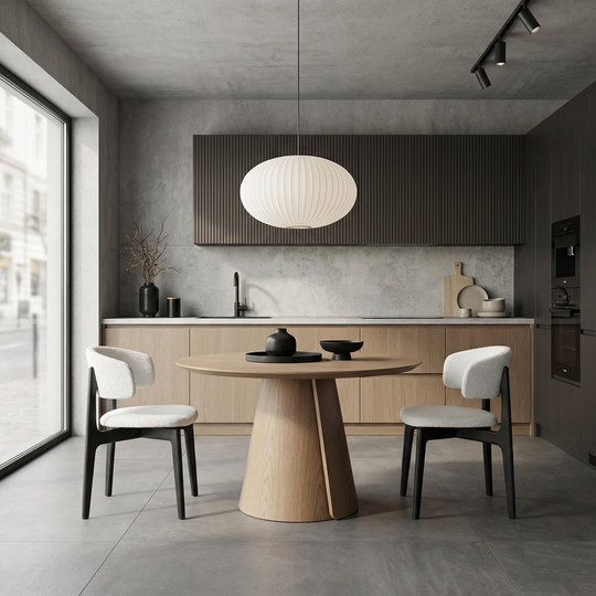 Обеденный стол ROLL WOOD latte