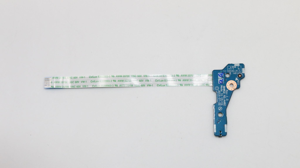 Плата питания с кнопкой включения для ноутбука Lenovo ideapad 300-15ISK, с кабелем (5C50K38215), оригинал