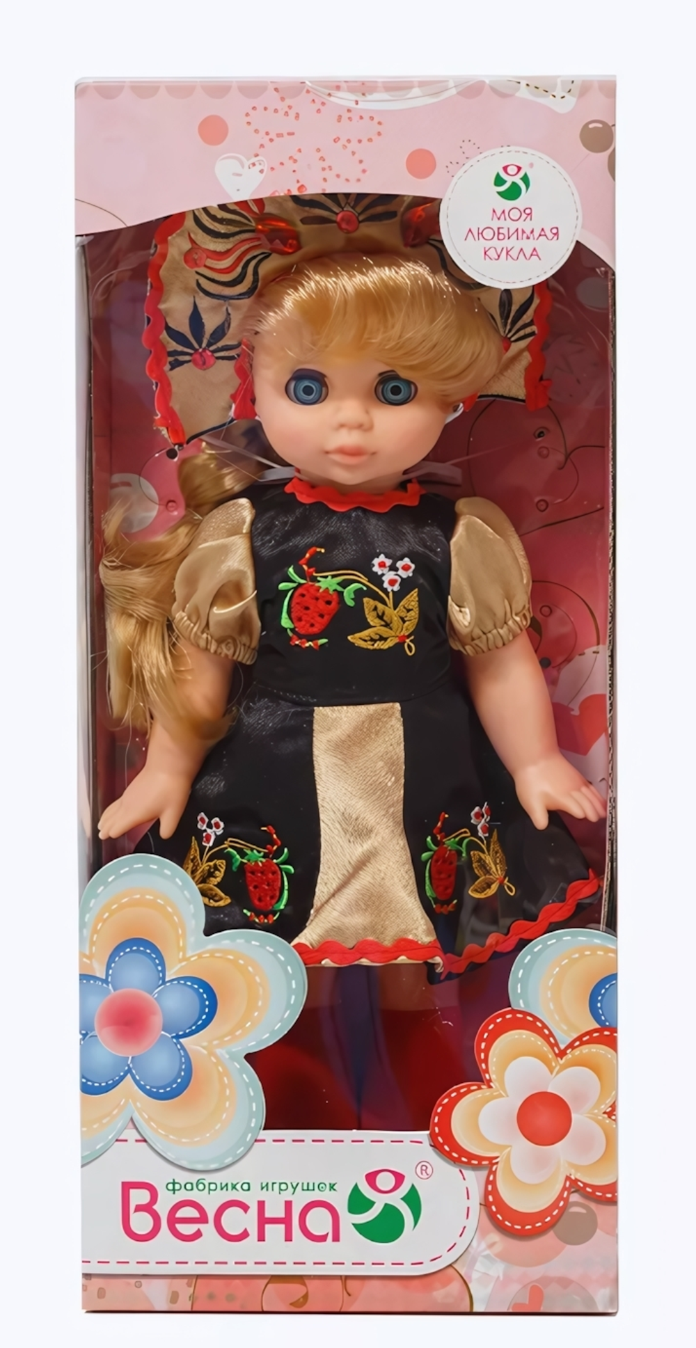 Кукла Эля Хохломская красавица 30см. (Весна)