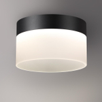 359446 OVER NT24 336 черный Светильник накладной светодиодный IP20 LED 18W 220-240V 4000K 1170Лм AURA