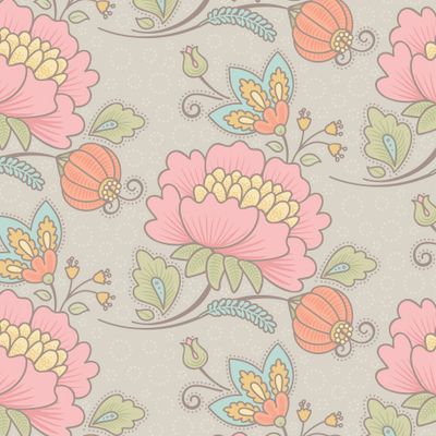 Пионы на бежевом