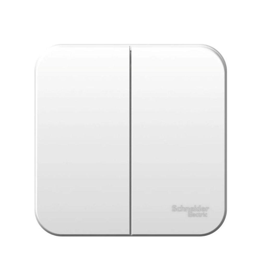 Выключатель 2-кл с донышком Schneider Electric Blanca BLNVA065011 белый