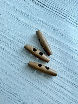 Пуговицы бочонки деревянные 50мм