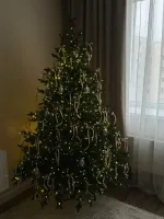 Ель искусственная «Вега» (Литая хвоя) 180 см / 1,8 м