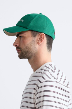 ZARA КЕПКА С ВЫШИВКОЙ, ЗЕЛЕНЫЙ