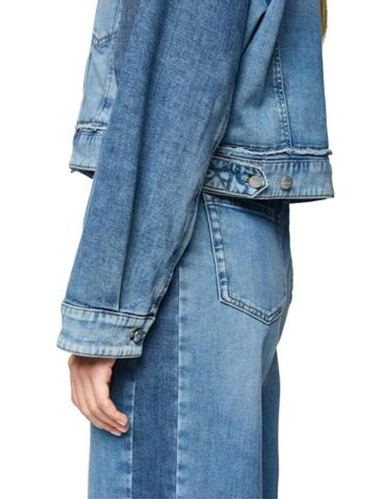 Marc Cain Куртка джинсовая с потертостями