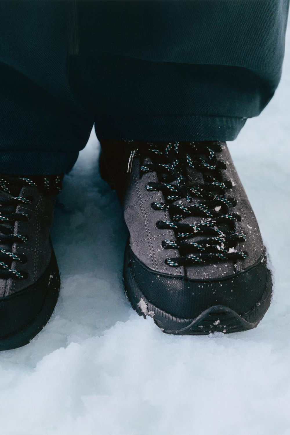 ZARA ТЕХНИЧЕСКИЕ СПОРТИВНЫЕ КРОССОВКИ, СЕРЫЙ