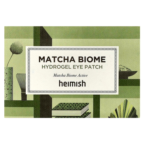 Heimish, Matcha Biome, гидрогелевые патчи для глаз, 60 патчей, 1,4 г каждый