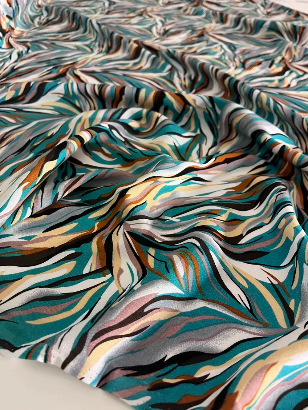 Ткань штапель для шитья 1,5 м, плательная вискоза