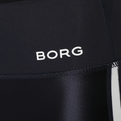 Женские теннисные брюки Björn Borg Borg High Waist Swipe Tight Women - Dark Blue, White